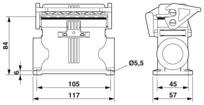 Корпус-HC-EVO-B16-SHWSC-2SSM32-PLRBK