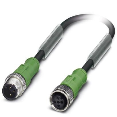 Кабель для датчика / исполнительного элемента-SAC-3P-M12MS/1,5-PVC/M12FS