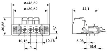 Разъем печатной платы-DFK-PC 16/ 2-STF-SH-10,16