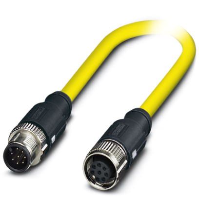 Кабель для датчика / исполнительного элемента-SAC-8P-MS/10,0-542/FSSH SCO BK