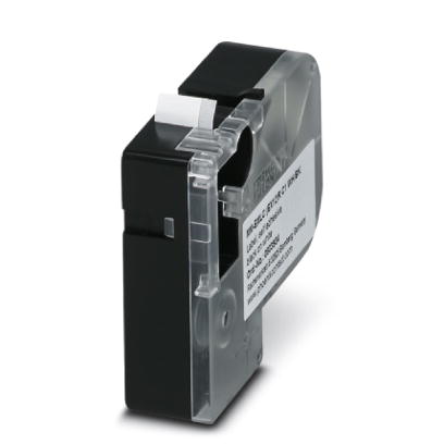 Тканевая этикетка-MM-EMLC (EX12)R C1 WH/BK