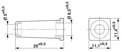 Колпачок для защиты от излома-CUC-DST-ABK-CP6,5