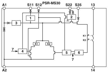 Реле безопасности-PSR-MS30-1NO-24DC-SC