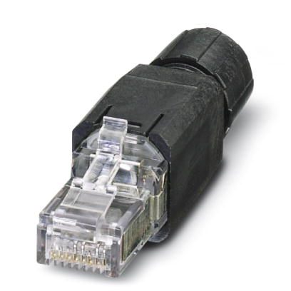 Штекерный соединитель RJ45-VS-08-RJ45-5-Q/IP20 BK