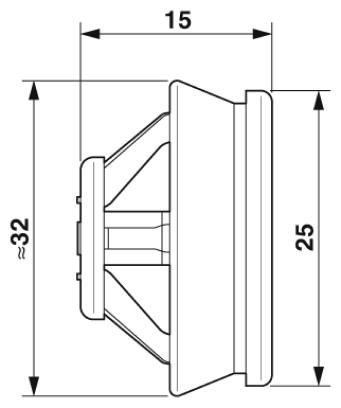 Винтовое крепление мембраны-MG-INC-M20-S67L-PTES-LG