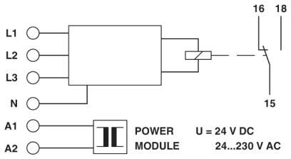 Контрольное реле-EMD-SL-3V-400-N