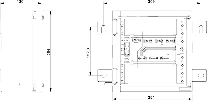 Клеммная коробка-FB1-S1-6SP-T-0-10-00-0-0