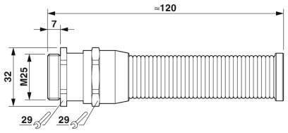 Кабельный ввод-G-INB-M25-M68N-NEPDS-S
