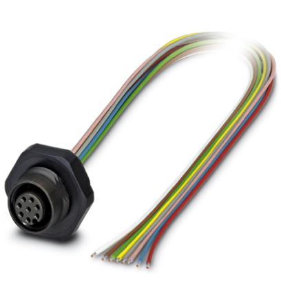 Проходная деталь-SACC-DSI-M12FS-8CON-PG9/0,5 P