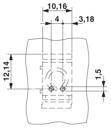 Клеммные блоки для печатного монтажа-MKDS 10 HV/ 1-F-10,16