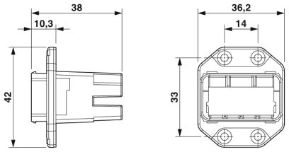 Монтажные рамы-CUC-V14-F2ZNI-S/24OP5 H01