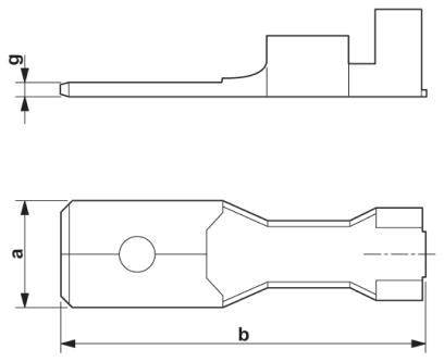 Соединитель-C-SCM 1,5/6,3X0,8