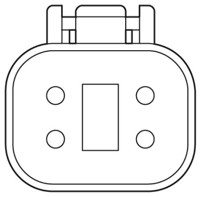 Кабель для датчика / исполнительного элемента-SAC-4P-3,0-PUR/DTFS