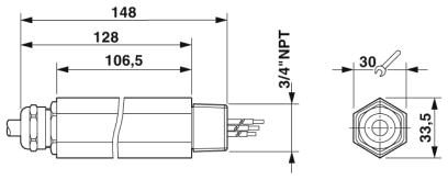 Устройство защиты от перенапряжений-S-PT-1X2-24DC-3/4
