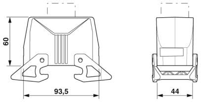 Корпус-HC-STA-B16-HLWD-1TTM25-EL-AL