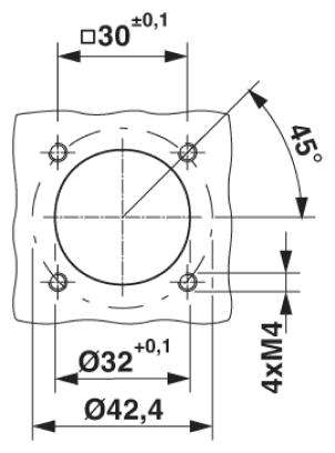 Аппаратн. соединитель, передняя стенка-SM-5EPWN8AWT00