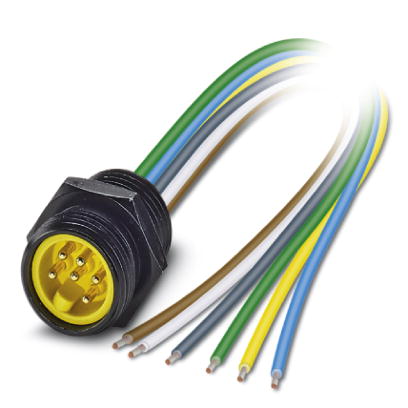 Встраиваемые разъемы-SACC-E-MINM-6CON-NPT12-547/1,0