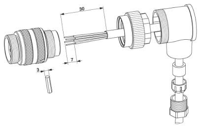 Разъем-SACC-MINFR-5CON-PG 9