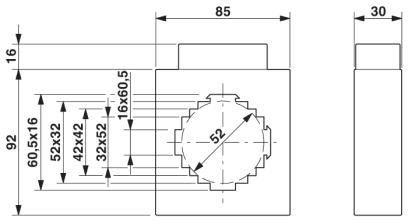 Трансформатор тока-PACT MCR-V2-6015-85-1000-5A-1