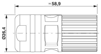 Кабельный соединитель-CA-17M1N8A8502