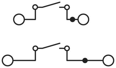 Проходные клеммы-UDMTKB 5-P/P GN