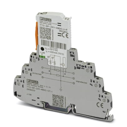 Устройство защиты от перенапряжений-TTC-6P-2X1-48DC-UT-I
