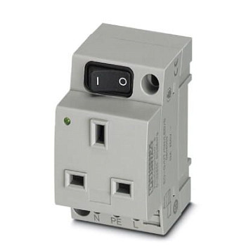 Розетка-EO-G/UT/SH/LED/S