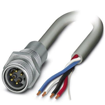 Встраиваемые разъемы-SACC-E-MINM-5CON-NPT12-U40/1,0