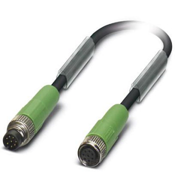 Кабель для датчика / исполнительного элемента-SAC-8P-M 8MS/ 0,3-PUR/M 8FS SH