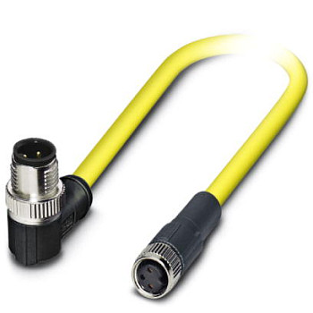 Кабель для датчика / исполнительного элемента-SAC-3P-MR/1,5-542/M8 FS SCO BK
