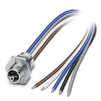 Встраиваемые разъемы-SACC-E-M12MSL4FEM16XL/0,2GR-1,