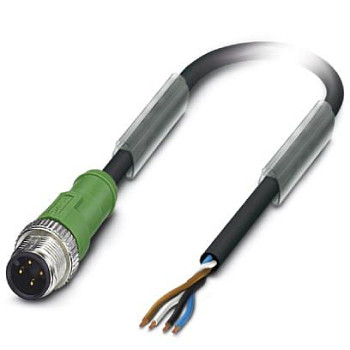 Кабель для датчика / исполнительного элемента-SAC-4P-M12MS/10,0-PUR