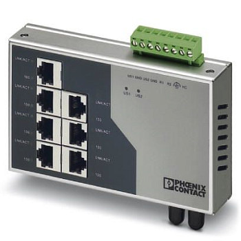 Промышленный коммутатор-FL SWITCH SF 7TX/FX ST
