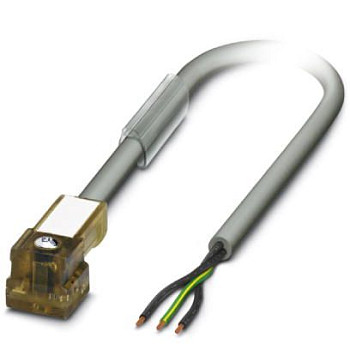 Кабель для датчика / исполнительного элемента-SAC-3P-10,0-PUR/C-1L-S-F