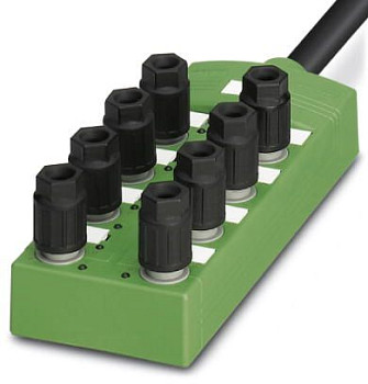 Коробка датчика и исполнительного элемента-SACB-4/3-L-5,0PUR QO-0,34