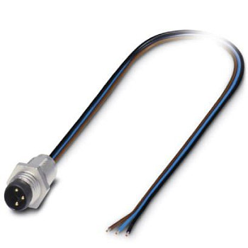 Встраиваемые разъемы-SACC-E-M 8MS-3CON-M8/0,5