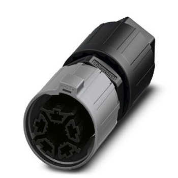 Разъем-QPD P 4PE6,0 9-14 BK