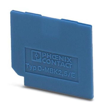 Концевая крышка-D-MBK 2,5/E BU