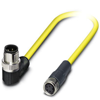 Кабель для датчика / исполнительного элемента-SAC-4P-MR/0,5-542/M8 FS SCO BK