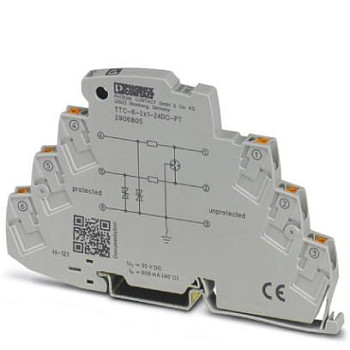 Устройство защиты от перенапряжений-TTC-6-2X1-24DC-PT
