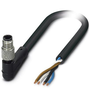 Кабель для датчика / исполнительного элемента-SAC-4P-M5MR/ 3,0-PUR