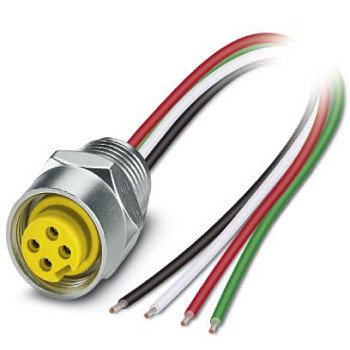 Встраиваемые разъемы-SACC-E-MINF-4CON-NPT12-U50/1,0