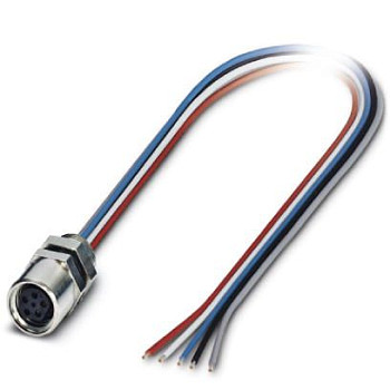 Встраиваемые разъемы-SACC-E-M 8FS-5CON-M 8/0,5 DN