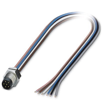 Встраиваемые разъемы-SACC-DSI-M 8MS-6CON-M 8/0,5