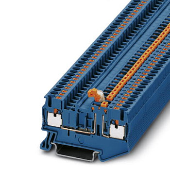 Клеммы с ножевыми размыкателями-PT 2,5-MT BU
