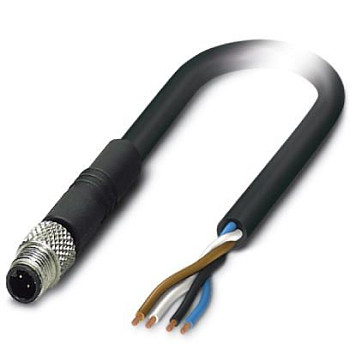 Кабель для датчика / исполнительного элемента-SAC-4P-M5MS/ 3,0-PUR