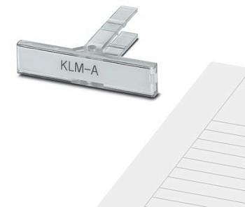 Держатель маркировки клеммных коробок-KLM-A + ESL 44X7