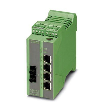 Промышленный коммутатор-FL SWITCH LM 4TX/1FX SM ST