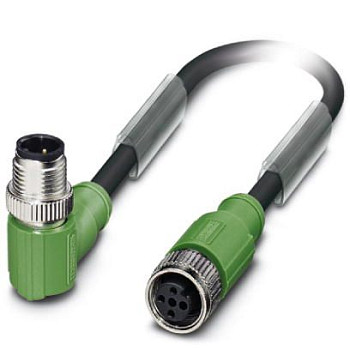 Кабель для датчика / исполнительного элемента-SAC-3P-M12MR-M12FS SH/.../...