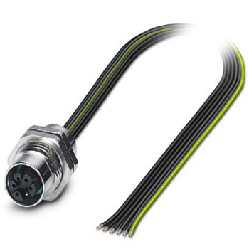 Встраиваемые разъемы-SACC-DSI-M12FSM-5PE-M16XL/0,2